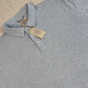 FAHERTY Mens Short Sleeve Polo Shirt The Movement Collection Size XXLT